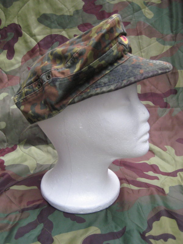 Original BW / Bundeswehr Feldmütze flecktarn – Bild 2