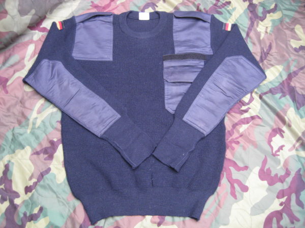 Original BW / Bundeswehr Pullover in blau