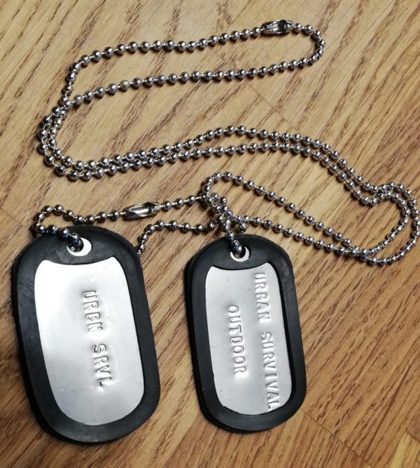 US Army Dog Tags / Hundemarken inklusive individueller Wunschprägung – Bild 3