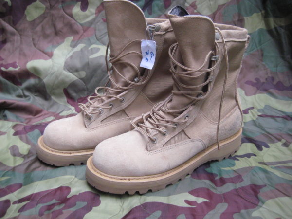 Original US Army Stiefel / Boots Gr. 7,5 - sandfarben