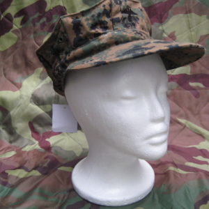 Original USMC Patrol Cap Marpat woodland