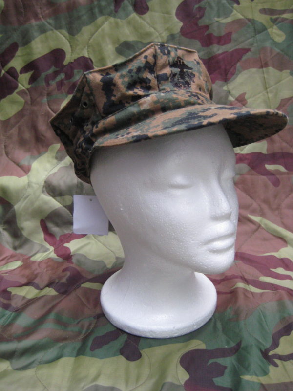 Original USMC Patrol Cap Marpat woodland