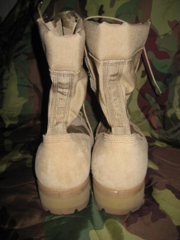 Original US Army Stiefel / Boots Wellco Gr. 9,5 - sandfarben – Bild 3