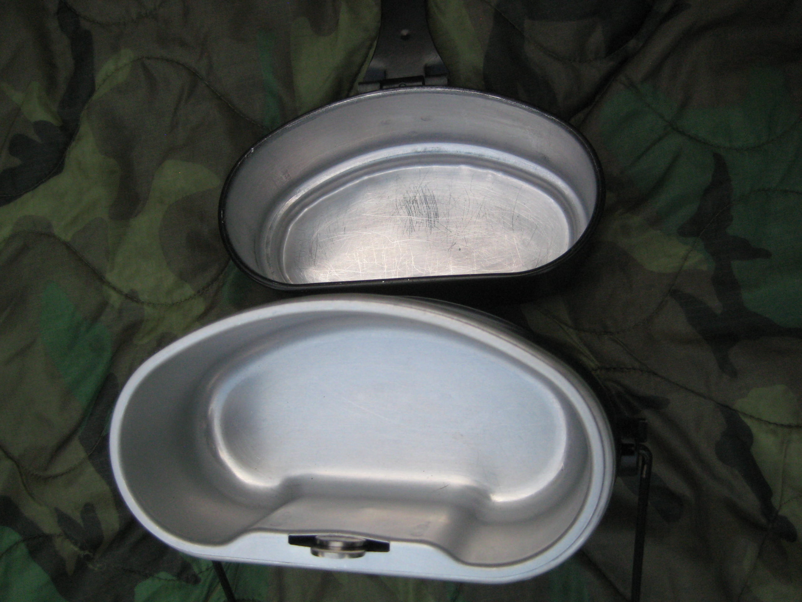 Original Schweizer Armee Essgeschirr / Feldgeschirr 5-teilig – Bild 2