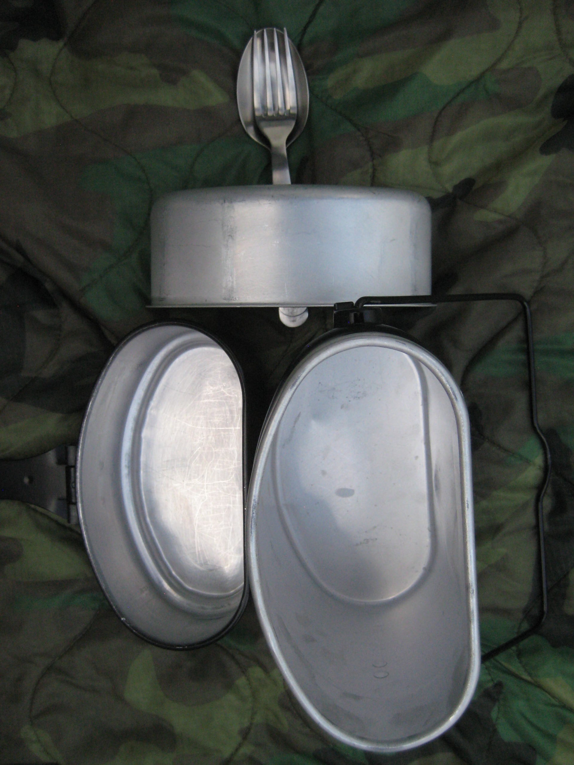 Original Schweizer Armee Essgeschirr / Feldgeschirr 5-teilig – Bild 4
