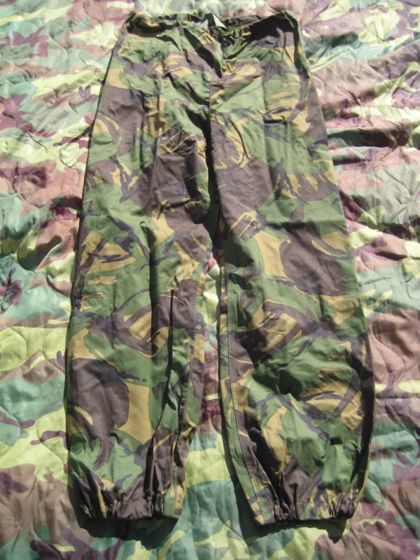 Original Nässeschutzhose DPM der britischen Armee