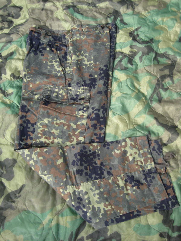 Original BW / Bundeswehr Feldhose flecktarn TROPENAUSFÜHRUNG