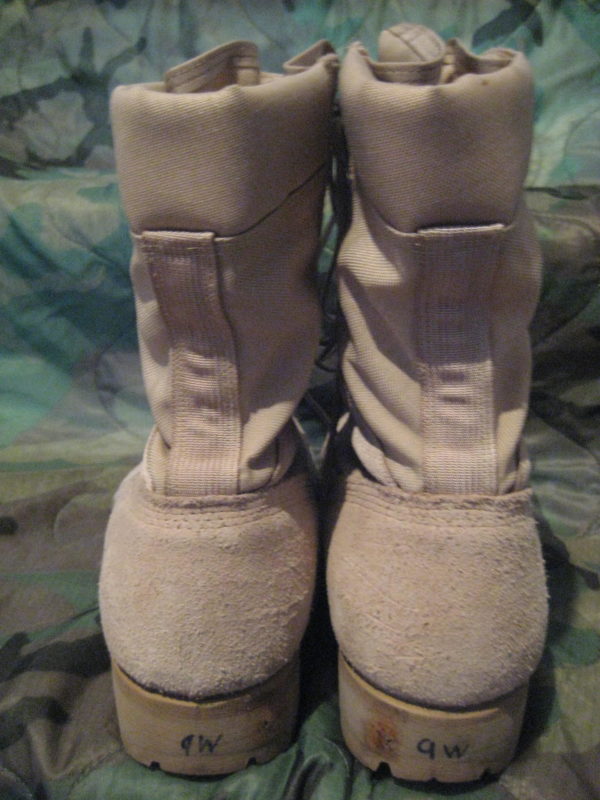 Original US Army Stiefel / Boots Gr. 9 - sandfarben – Bild 2