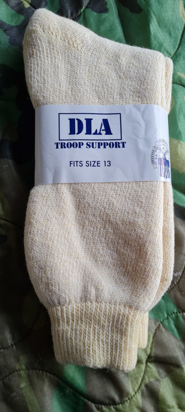 Original US Army Stiefelsocken weiß - 2er Pack