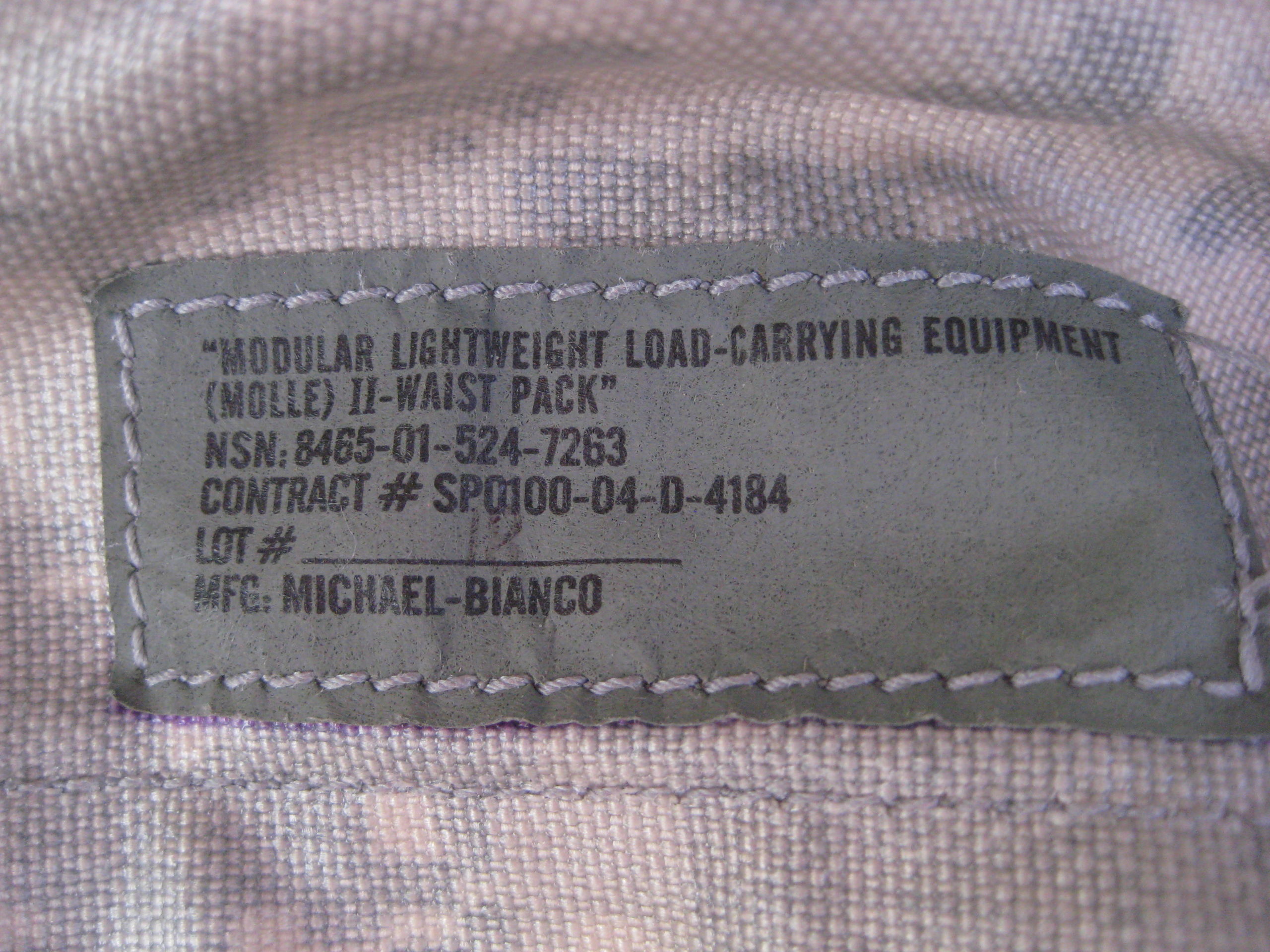 Original US Army Waist Pack Molle II in Digital – Bild 3