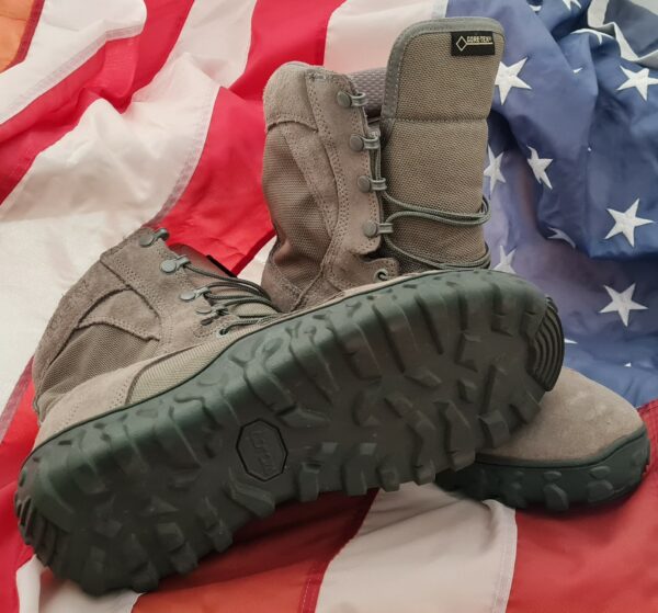 Original US Army Stiefel / Boots Special Ops Goretex ROCKY Gr. 9,5 R - Foliage Green – Bild 3