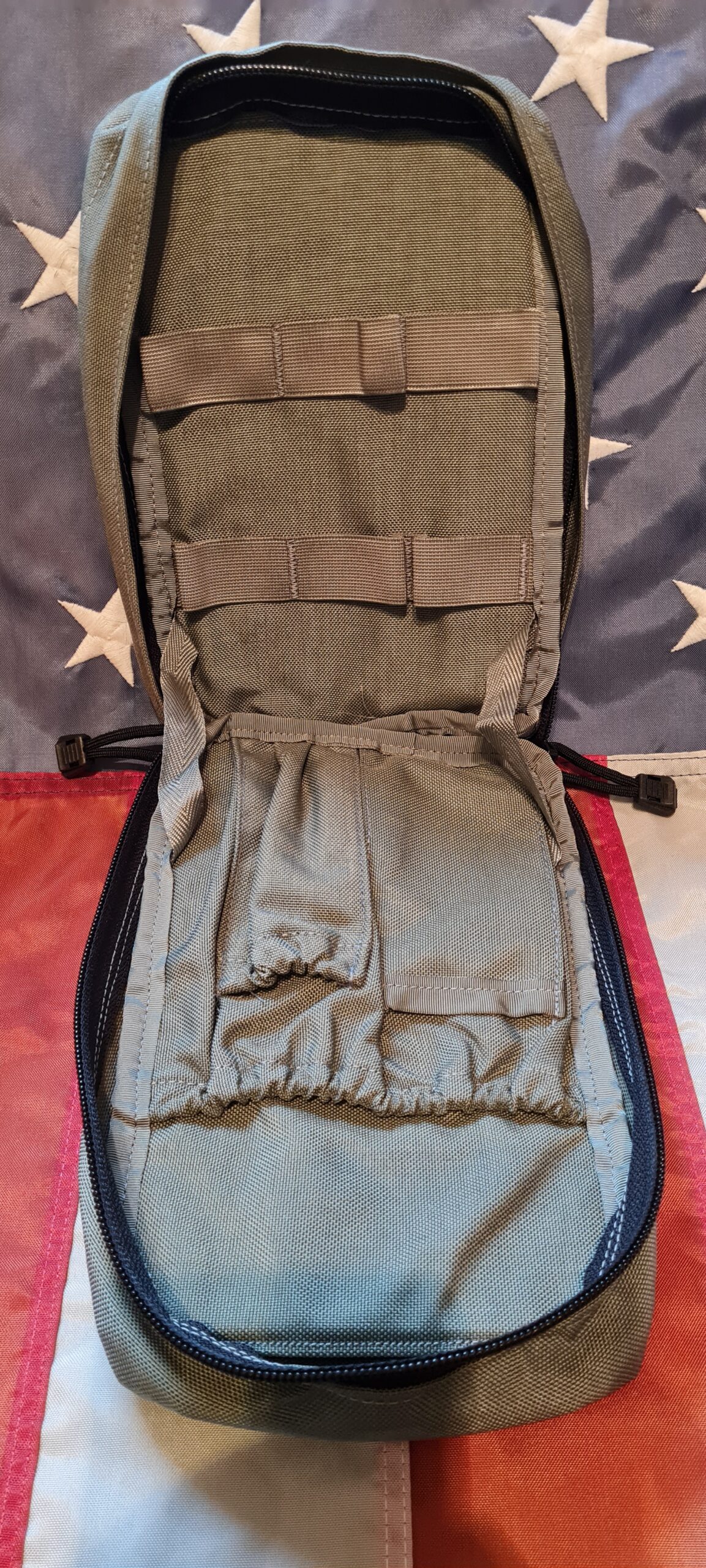 Original US Army Individual Equipment Carrier Bag / Pouch Molle II in Foliage Grey – Bild 2