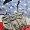 Original US Army Bandoleer Ammunition Molle II Pouch in ACU Digital