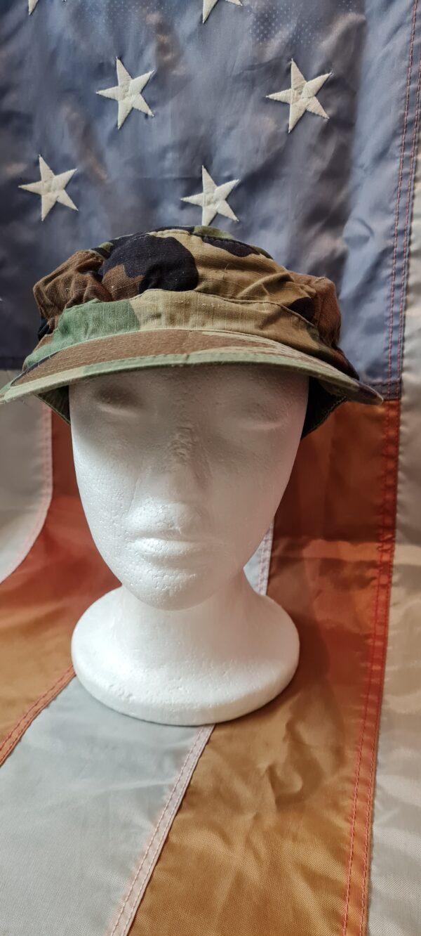 Original US Army Patrol Cap Woodland