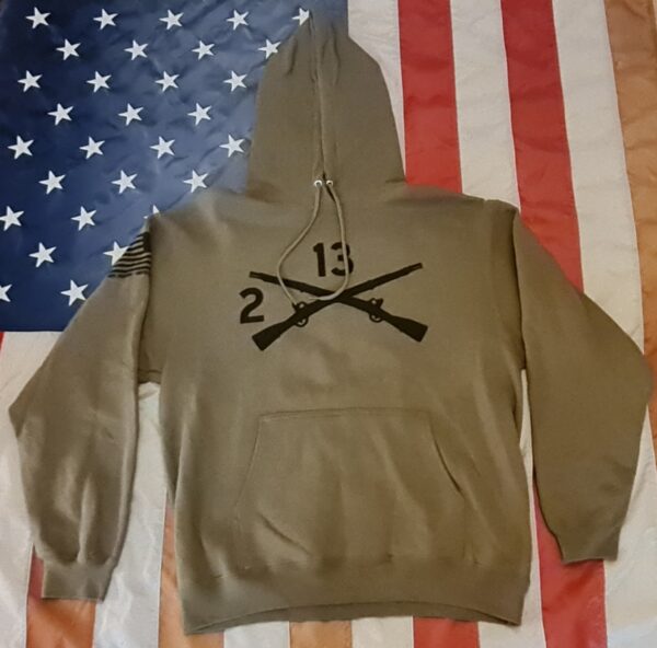 US Army Pullover / Sweatshirt Einheit - 2nd Battalion 13th Infantry