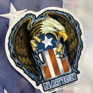 Nation 1 - Aufkleber / Sticker