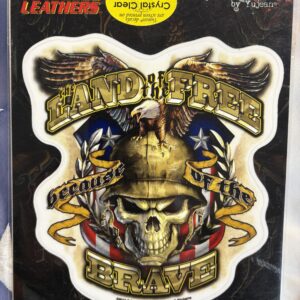 The Land of the Free Brave... - Aufkleber / Sticker