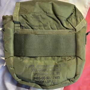 Alternative view of Original US Army Water Canteen Cover / Pouch in oliv