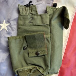 Original US Army Radio Pocket Pouch in oliv