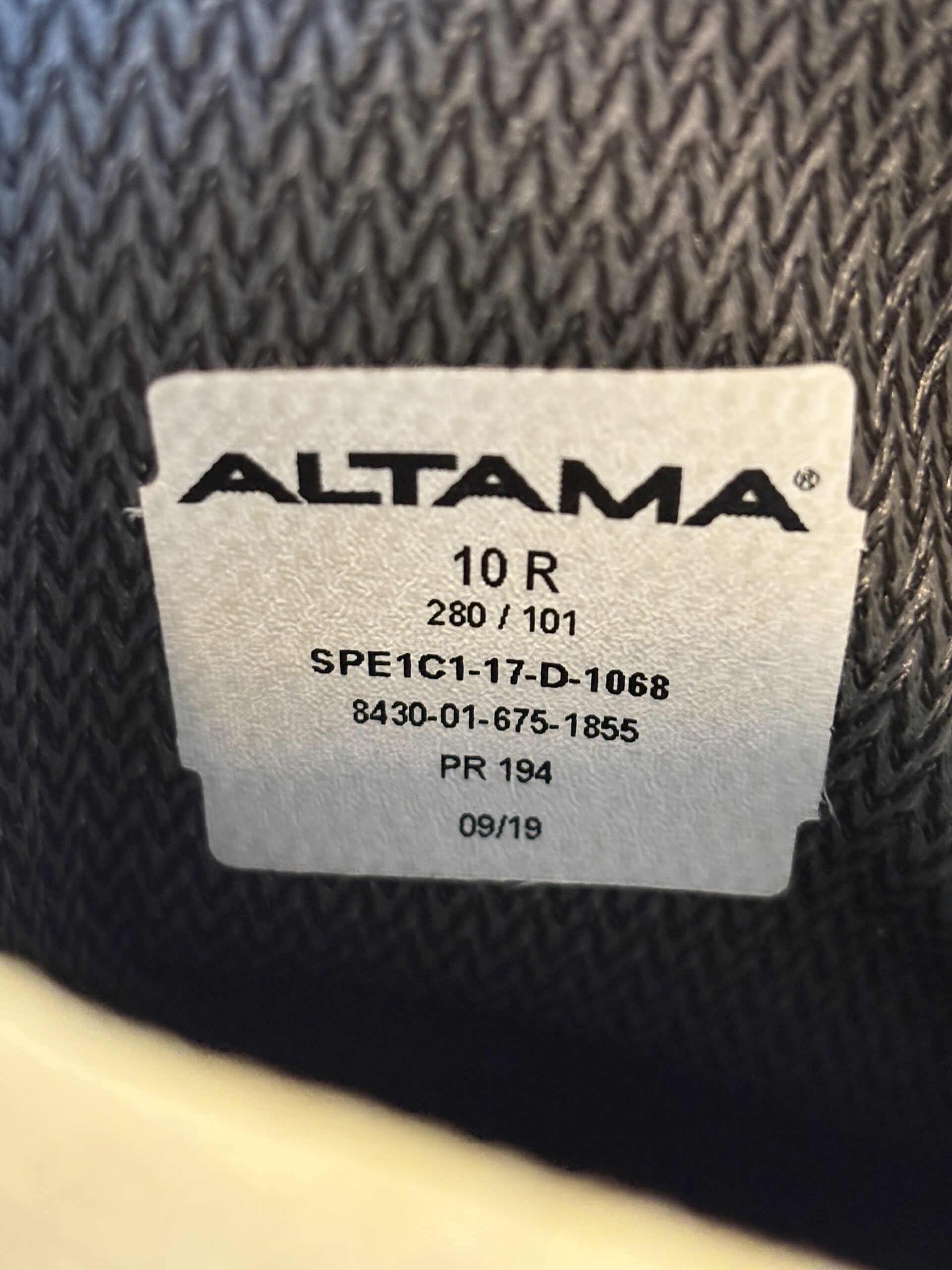 Original US Army Stiefel / Boots Altama Gr. 10 R – Bild 5