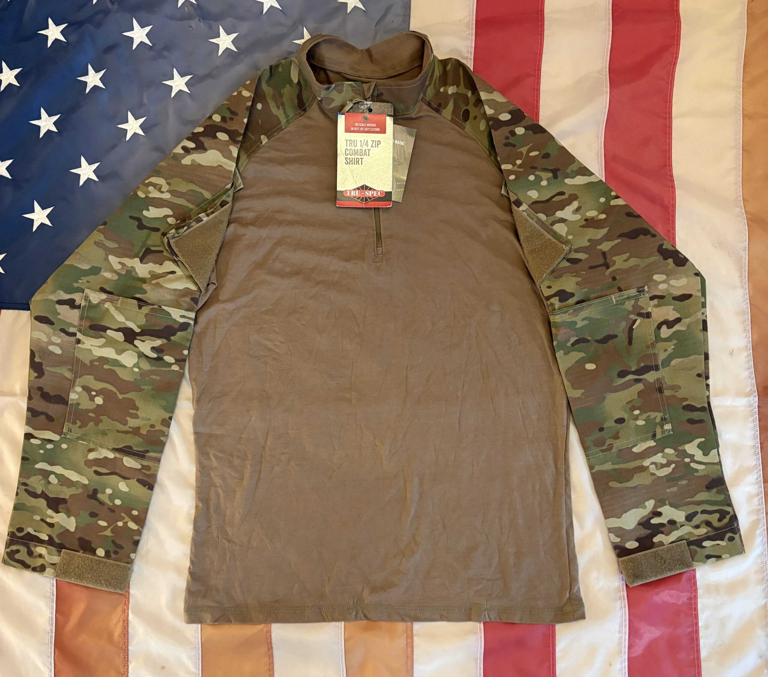 Original Tru-Spec Combat Shirt mit RV - Multicam