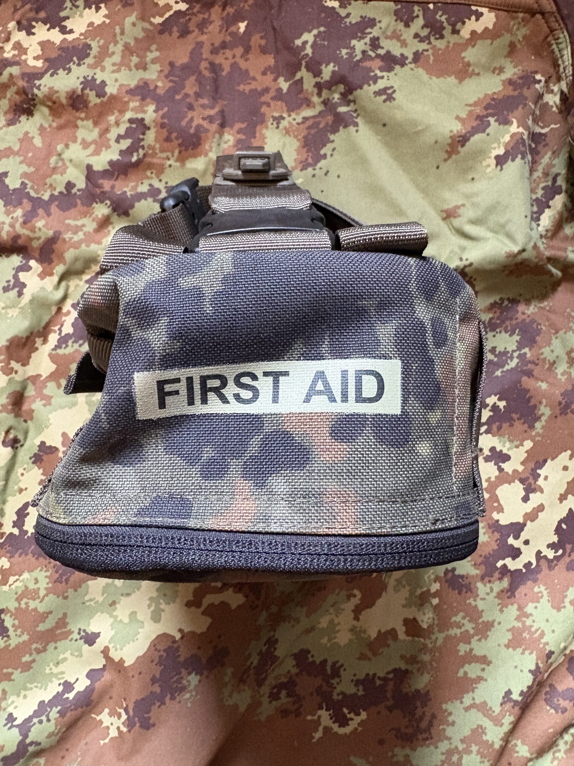 Original BW / Bundeswehr San Tasche - Erste Hilfe Pouch - IFAK KSK Spezial Kräfte – Bild 2