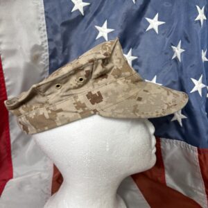 Alternative view of Original USMC Patrol Cap Marpat Desert