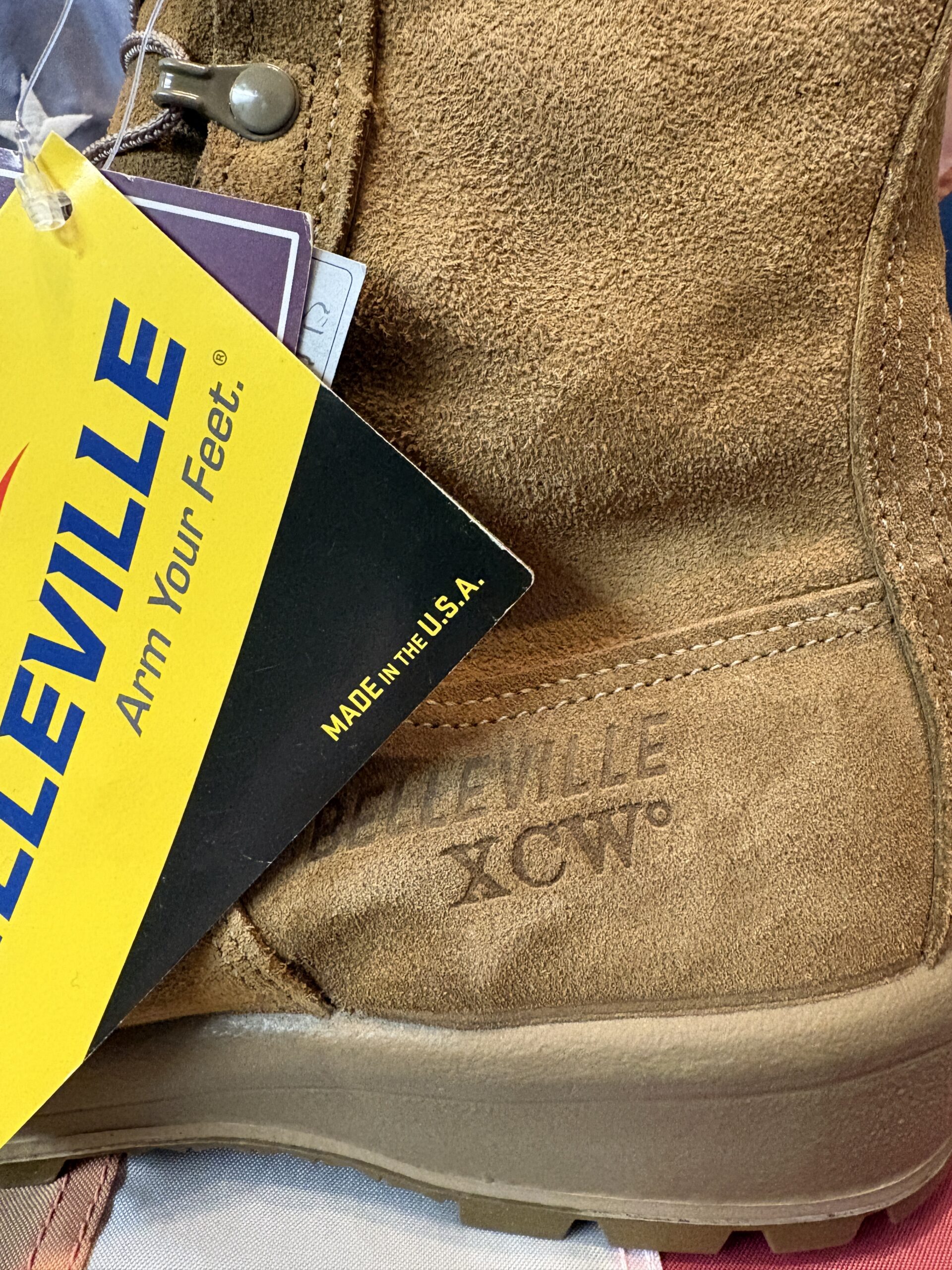 Original US Army Belleville Extreme Cold Weather C755 Boots / Stiefel - Gr. 10 R - Coyote – Bild 5