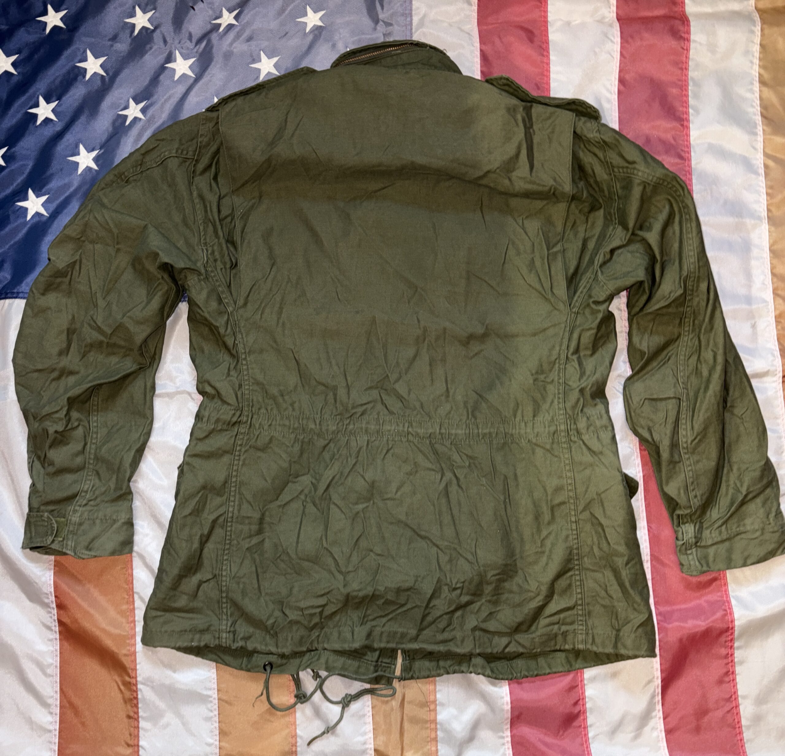 Original US Army M65 Jacke oliv - Gr. Medium / Regular - Vintage – Bild 2