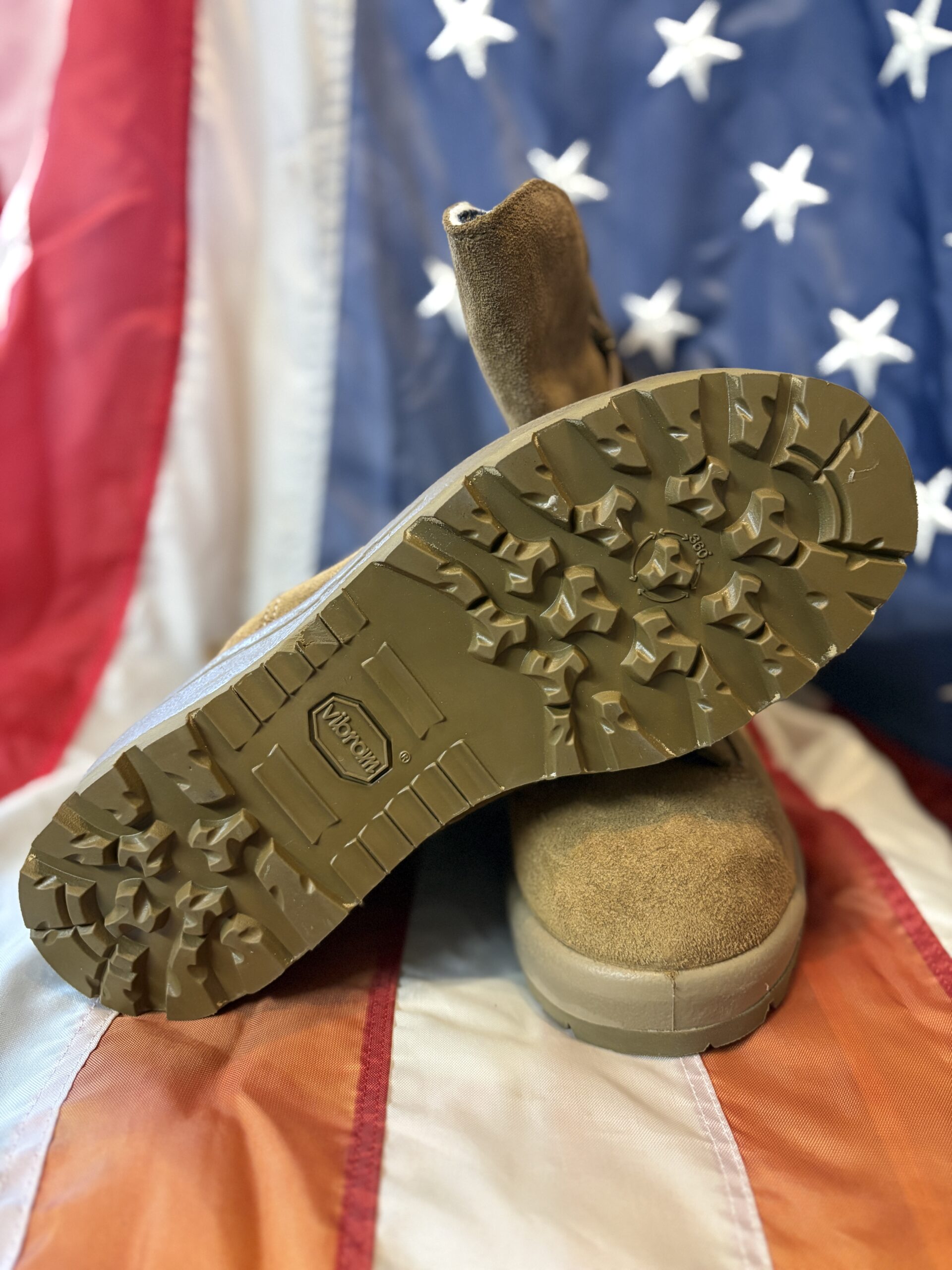Original US Army Belleville Extreme Cold Weather C755 Boots / Stiefel - Gr. 8 W - Coyote – Bild 4