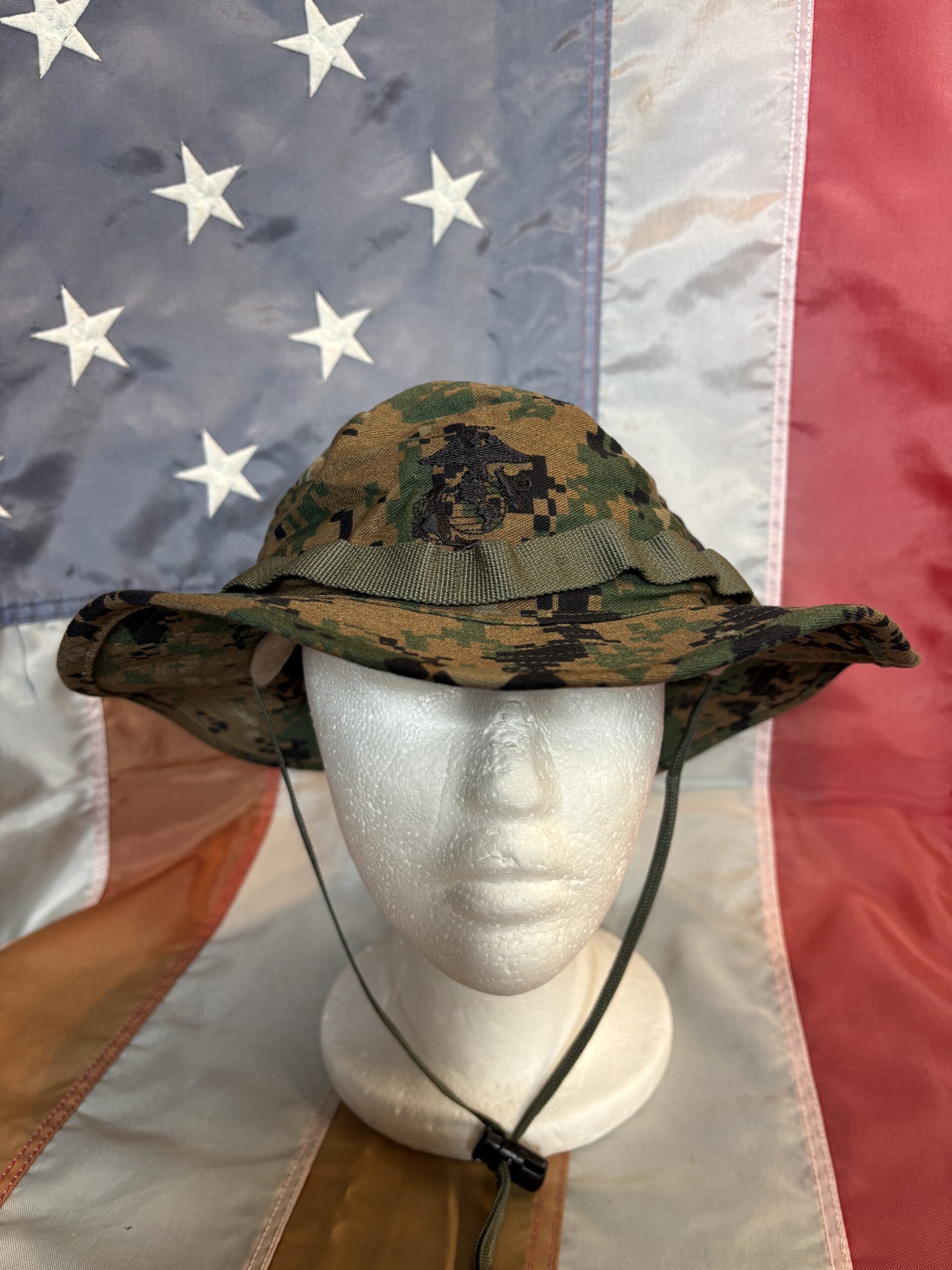 USMC - US Army Boonie / Dschungelhut / Tropenhut in Marpat Woodland